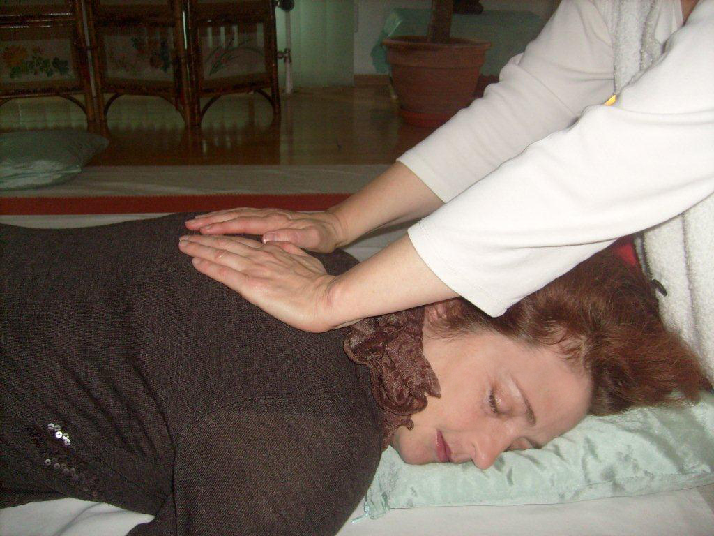 Shiatsu-Meridianarbeit